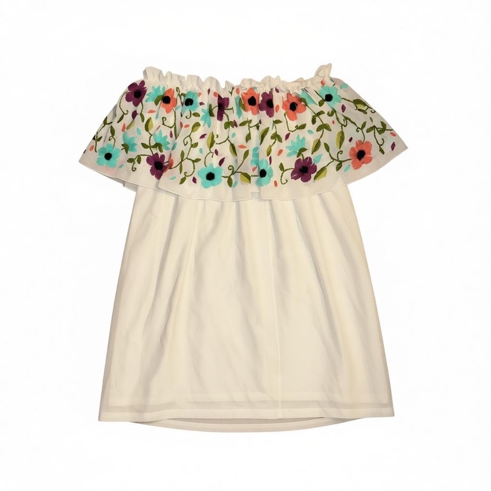 Source Unknown Floral Off-Shoulder Camisole